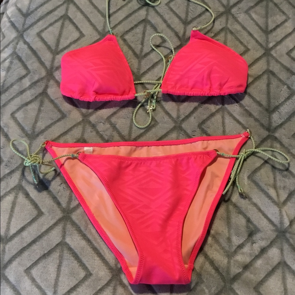 Victoria’s Secret Hot Pink Bikini - NWOT